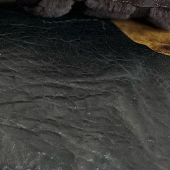 UGG | Women’s Sz 5 Brown Leather UGG Boots | Beckett Shearling Winter Boots New - Picture 6 of 14